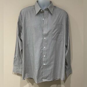🌼NWOT KETCH Men’s Cotton Blend Sleeves Pocket Shirt, Neck 17 34/35